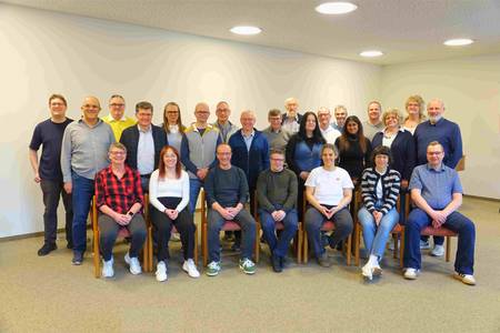 Der Pfarreirat als Gruppenbild in drei Reihen