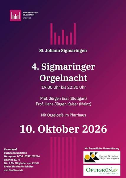 Quelle: Bezirkskantorat Sigmaringen